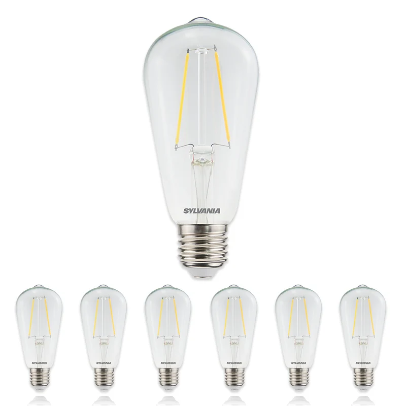 LED Lampe E27 | Warmweiß | Edison Form | 60W Ersatz