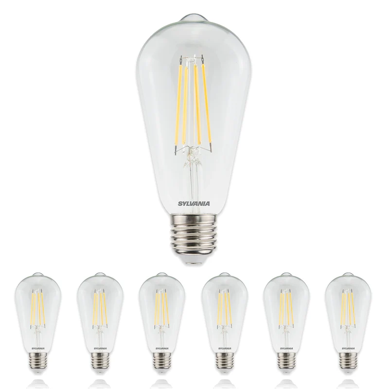 LED Lampe E27 | Warmweiß | Edison Form | 60W Ersatz