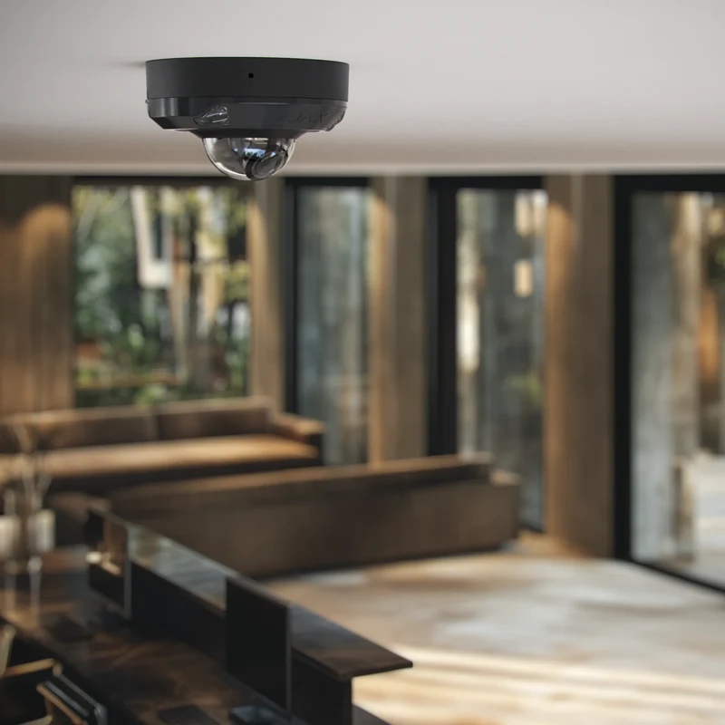 AJAX IP-Überwachungskamera "DomeCam Mini HL" 5 MPx (2.8 mm) mit hybrider Beleuchtung