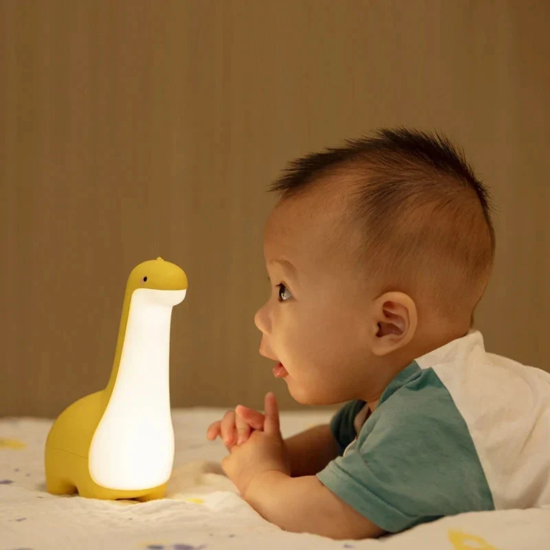 Dinova LED-Nachtlicht in Dinosaurierform – Kinderlampe für Innenräume