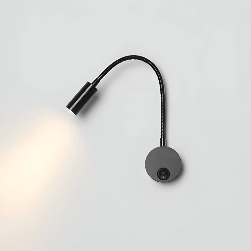 Flexora Nachttischleuchte mit Schwanenhals – LED Lampe mit 360° Drehung