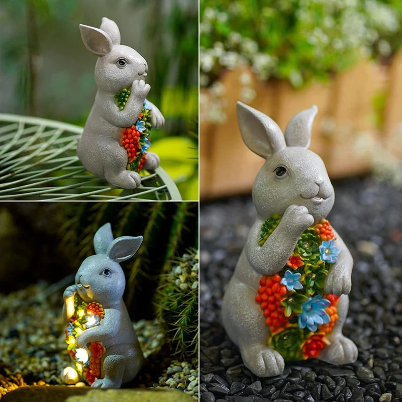Solar-Tierfiguren für dekorative Gartenbeleuchtung