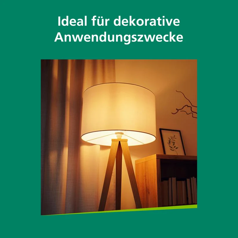 LED Dekorative Lampe | E14 Ball | Warmweiß