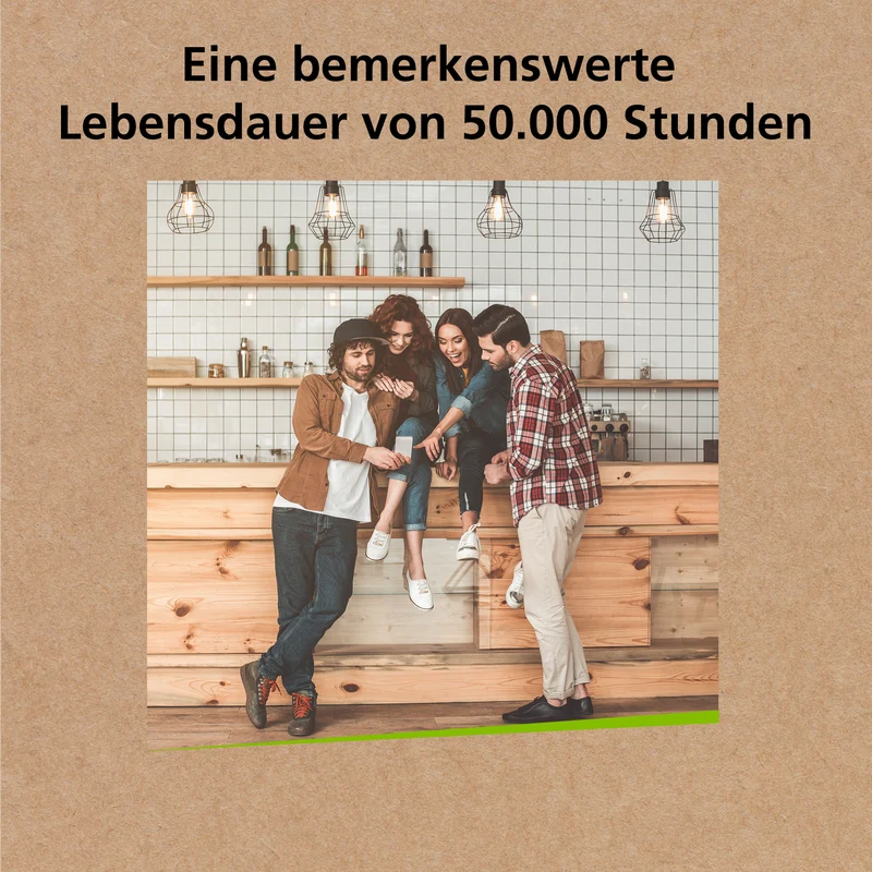LED Lampe | 250 - 470 lm | Effizienzklasse A | E14 | Warmweiß