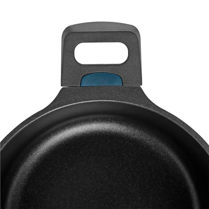 Aluguss-Kochtopf 24 cm - N8WERK Heat Indicator - Midnight Edition