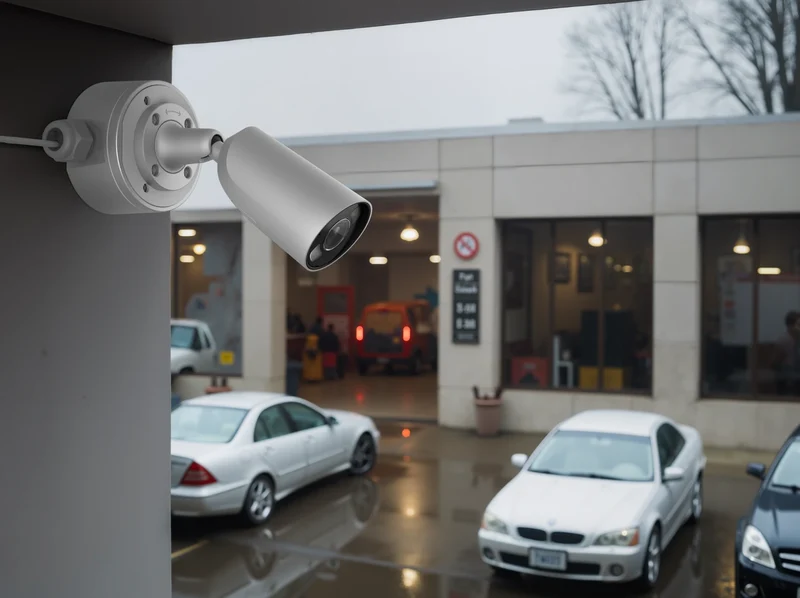 AJAX IP-Überwachungskamera "BulletCam HL" 5 MPx (4 mm) mit hybrider Beleuchtung
