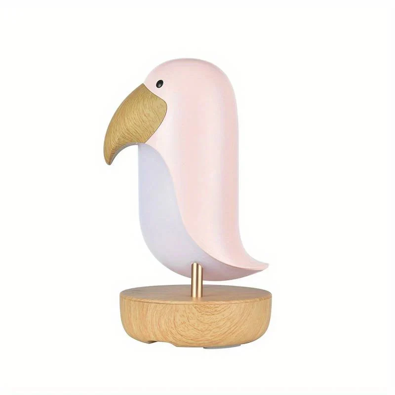 Aviori LED-Nachtlicht in Vogelform – kabellose Lampe mit Touch-Funktion und Akku