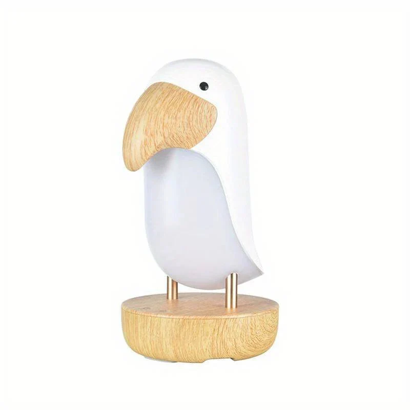 Aviori LED-Nachtlicht in Vogelform – kabellose Lampe mit Touch-Funktion und Akku