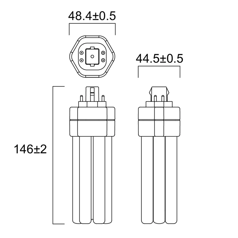 Lynx TE LED Lampe | GX24Q Sockel | 1760 - 2250 Lumen | Neutralweiß