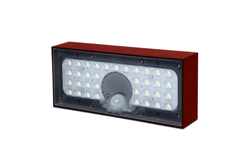 NexSun Brick | 900 Lumen | Solar-PIR-Wandleuchte