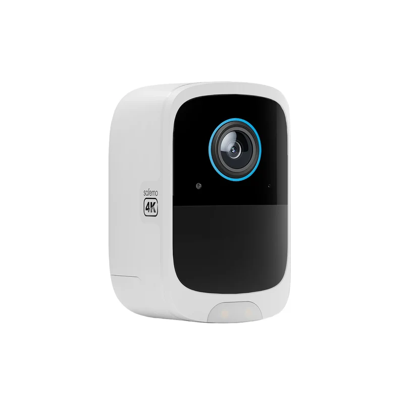 Safemo WLAN-Cube-Kamera (4K, IR) weiß