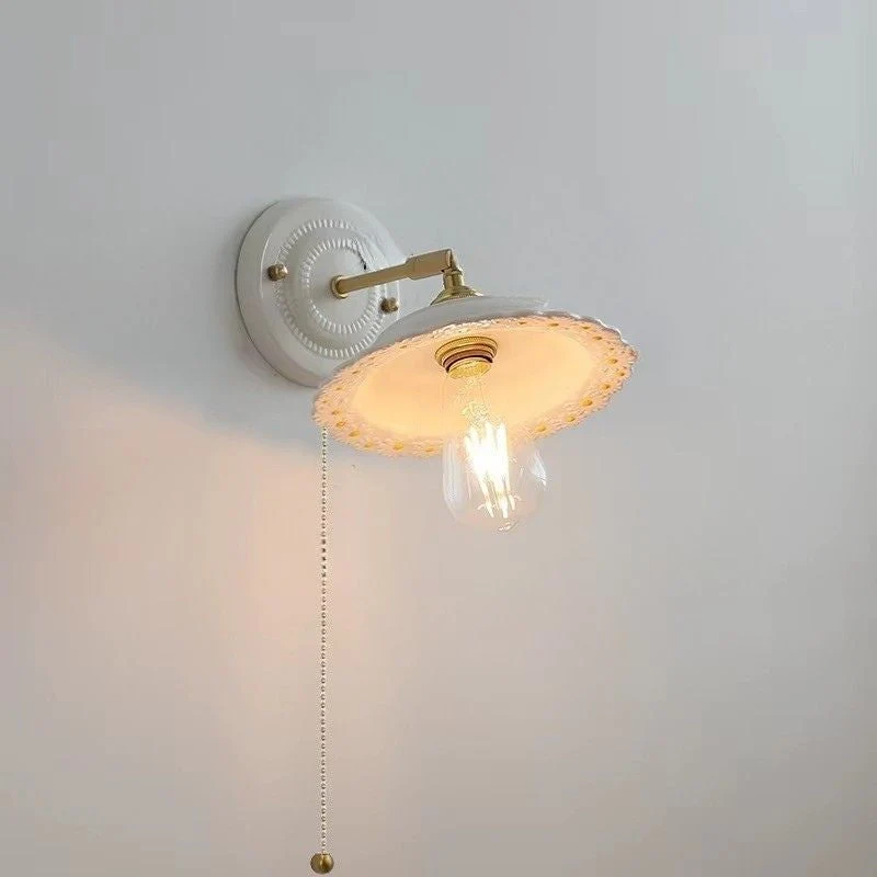 Ceravon LED Wandleuchte aus Keramik für Innenräume