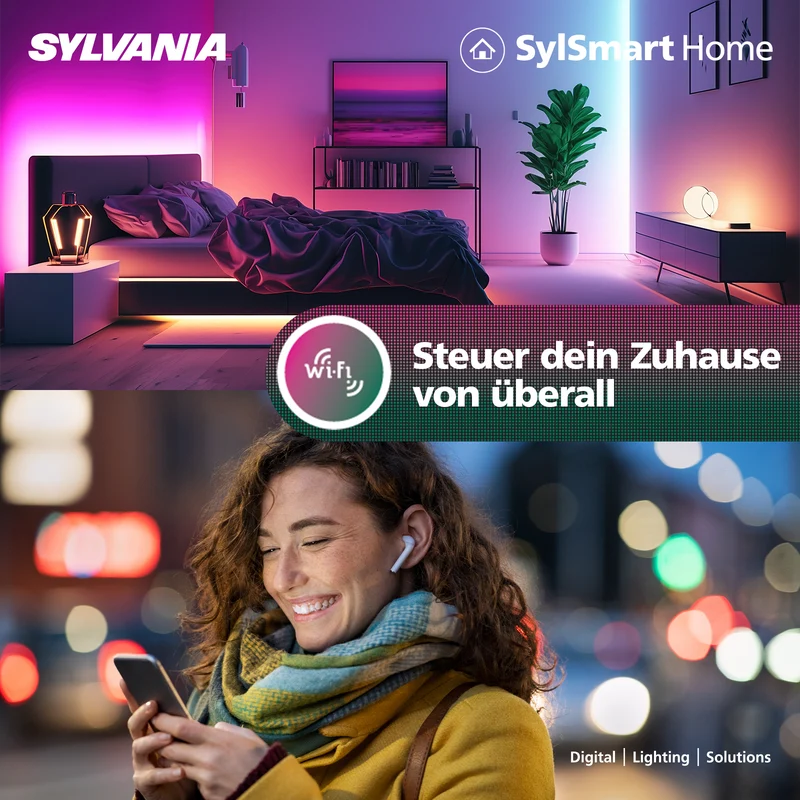 Smart LED Lampe GU10 | Warmweiß - Tageslichtweiß | dimmbar