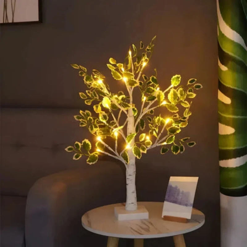 Lumivana LED-Tischlampe in Baumform mit Akku