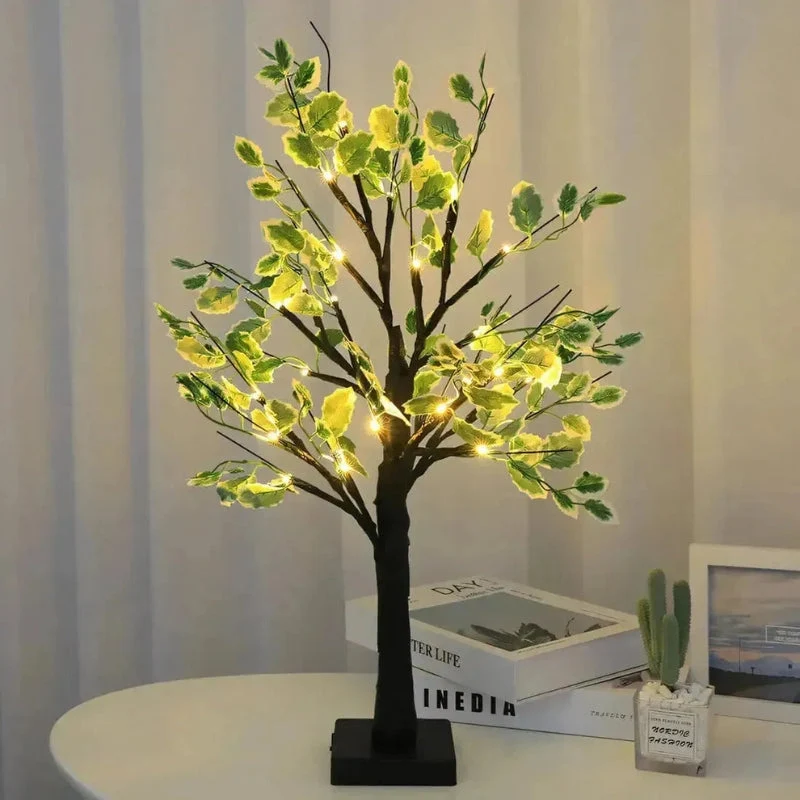 Lumivana LED-Tischlampe in Baumform mit Akku