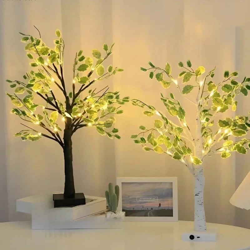 Lumivana LED-Tischlampe in Baumform mit Akku