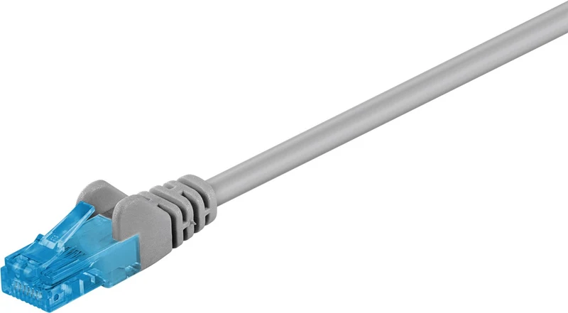 CAT 6A Patchkabel, U/UTP, grau