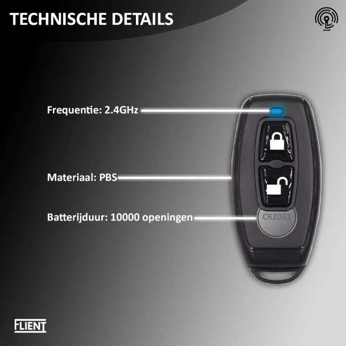 Flient Zapper - Draadloze Afstandsbediening voor je Smart Lock