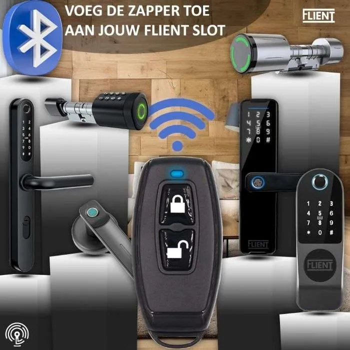 Flient Zapper - Draadloze Afstandsbediening voor je Smart Lock