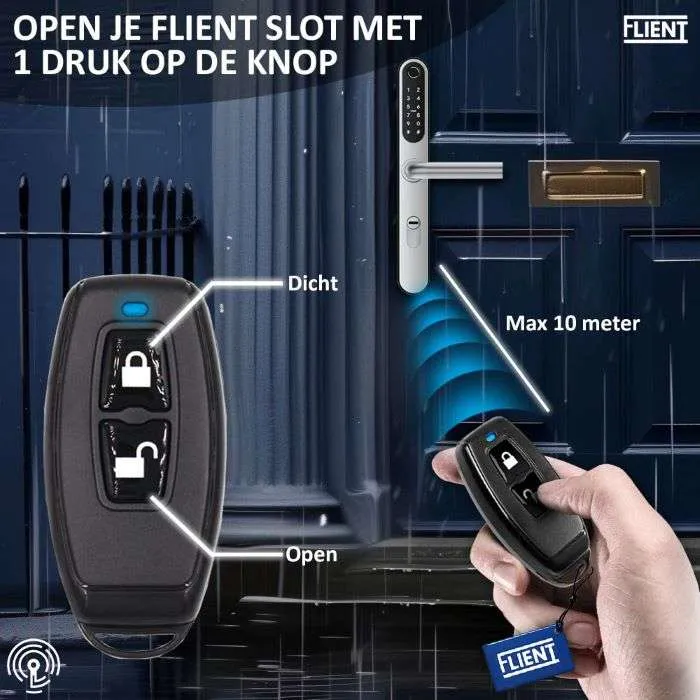 Flient Zapper - Draadloze Afstandsbediening voor je Smart Lock