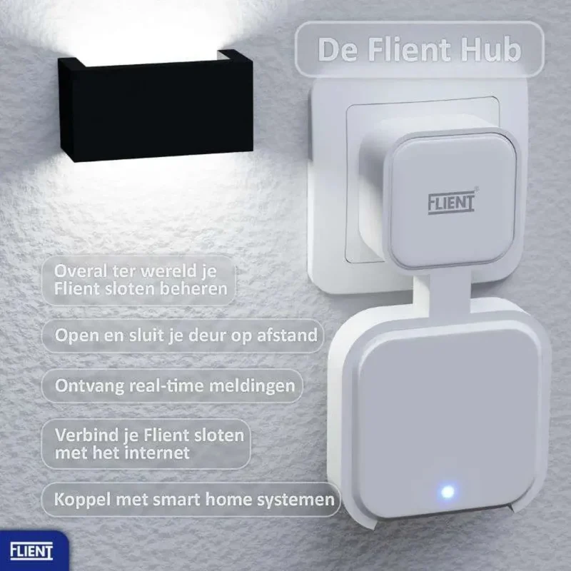 Flient Hub - Wifi Bridge voor je Flient Smart Lock