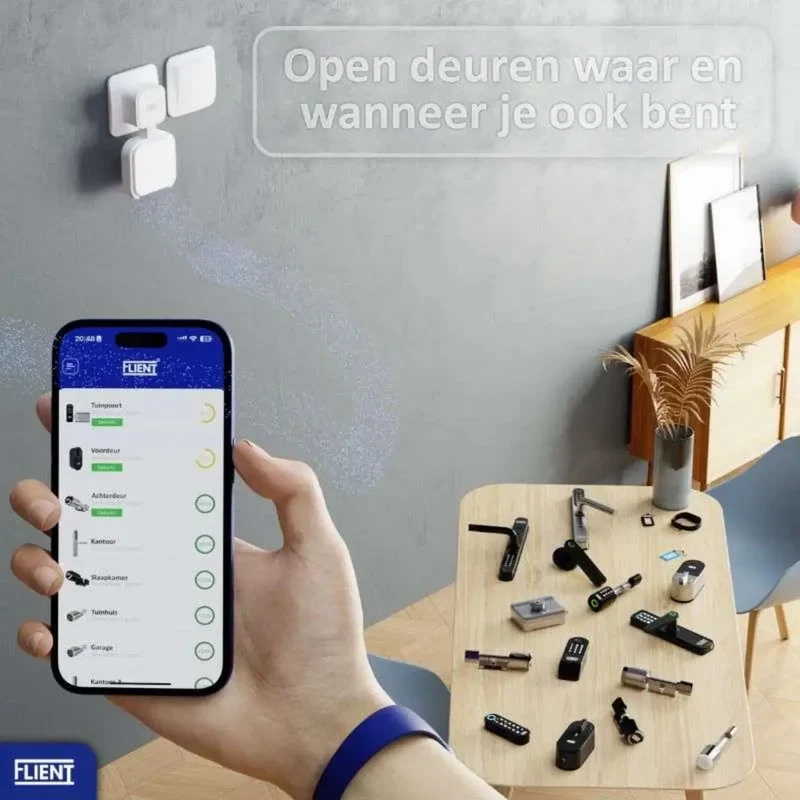 Flient Hub - Wifi Bridge voor je Flient Smart Lock