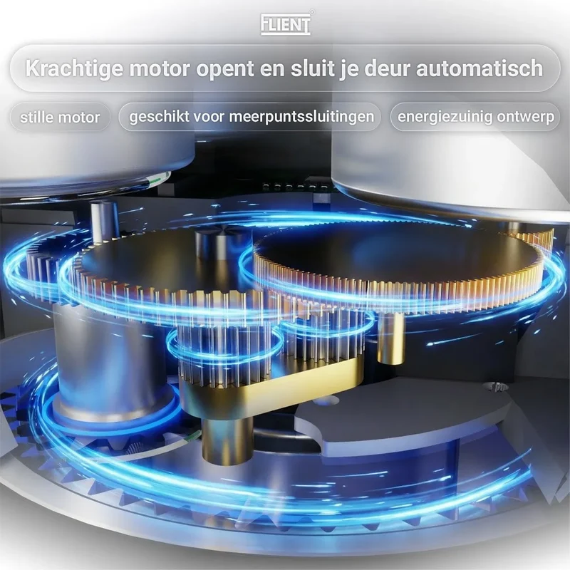 Flient Smart Lock Rotor Wit - Retrofit Motorslot voor Bestaande Cilinder