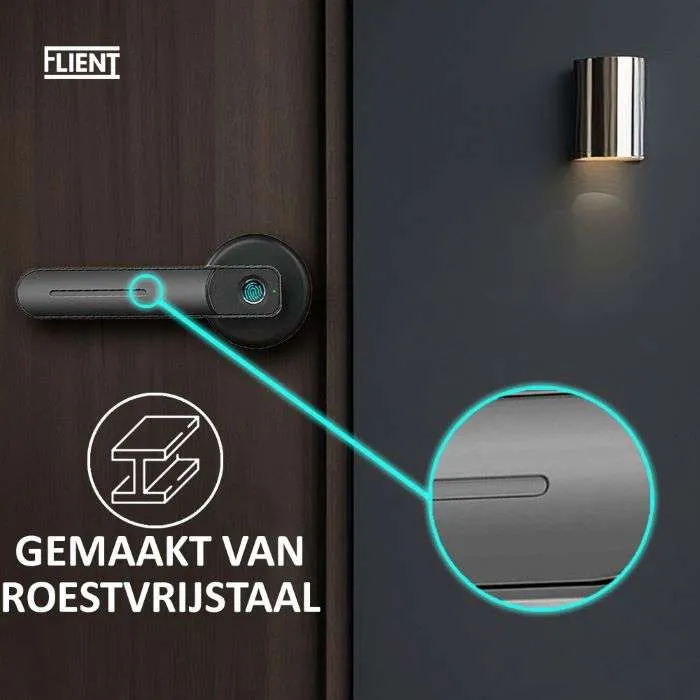 Flient Smart Lock Casual 2.0 - Slimme Deurklink voor Binnendeuren