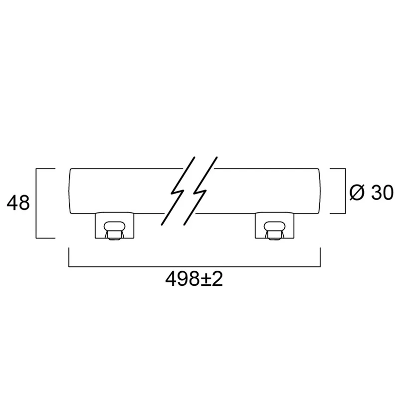 LED Linienlampe | 30cm - 50cm | Warmweiß