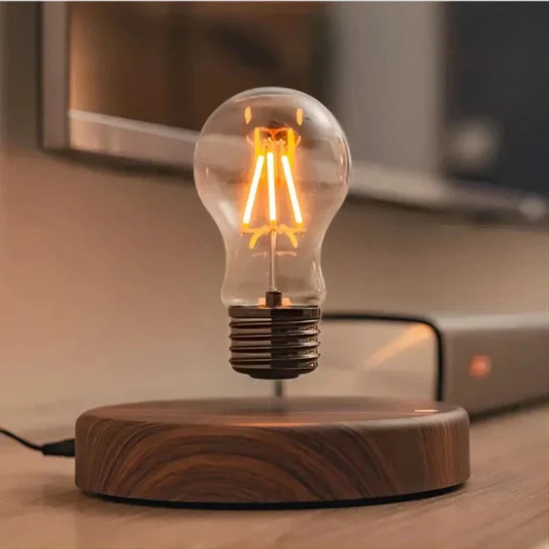 Magnetische LED-Tischlampe mit rotierendem Leuchtelement