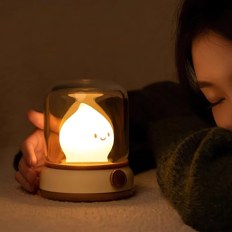 LED-Mini-Tischlampe mit einstellbarer Helligkeit für den Innenbereich