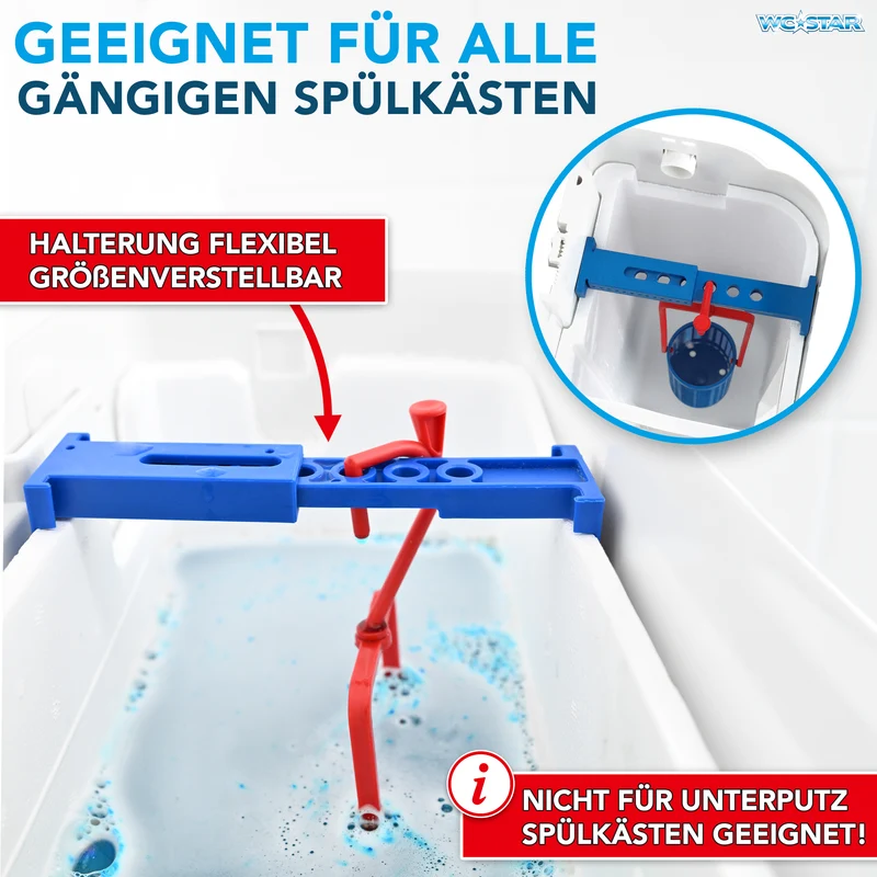 WC-Star Nachfüll-Set (8x Spülkasten-Tab + 4x Antikalk-Tab)