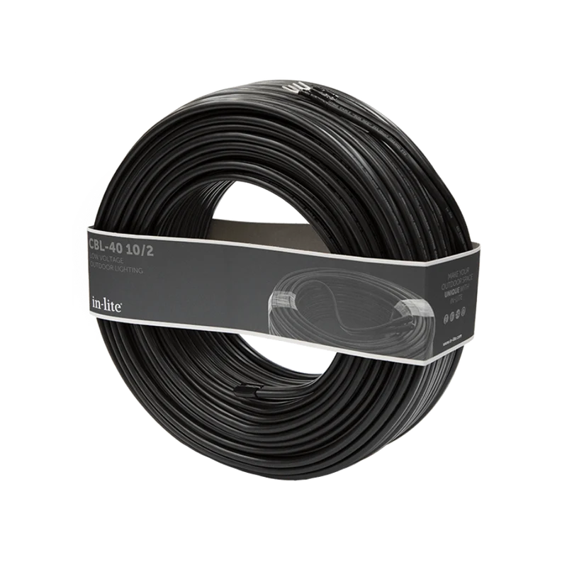 In-Lite 10/2 Kabel - CBL-40 / CBL-120 / CBL-160 - 12V Kabel voor Tuinverlichting