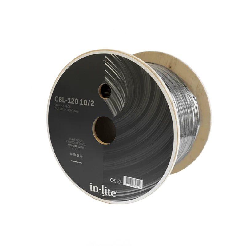 In-Lite 10/2 Kabel - CBL-40 / CBL-120 / CBL-160 - 12V Kabel voor Tuinverlichting