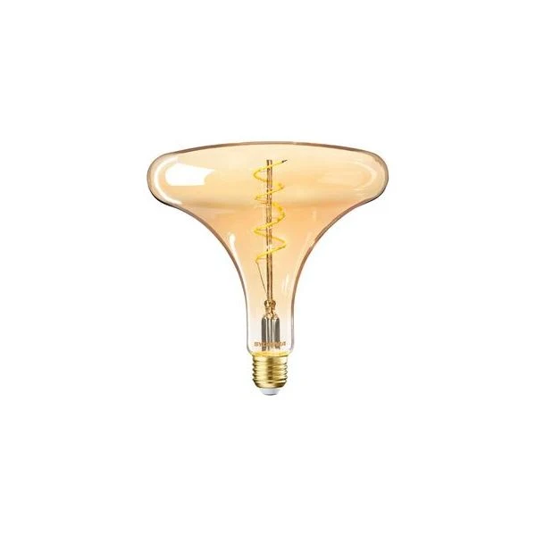 LED-Lampe | für stilvolle Ambiente-Beleuchtung | Verschiedene Formen | Schwarze & Goldene Oberfläche
