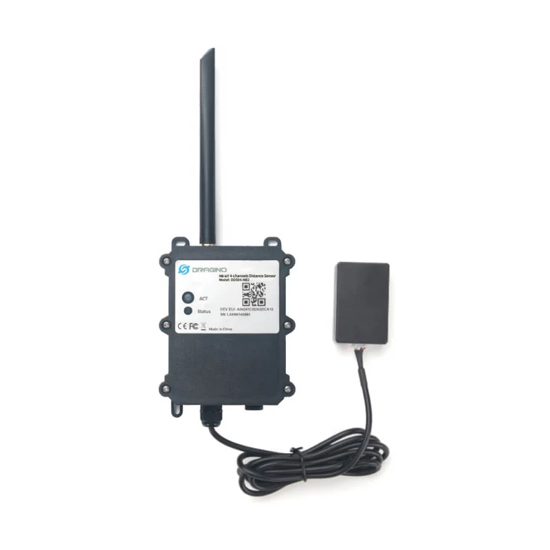 Dragino DDS04 | 4-Channel Cellular Distance Sensor (NB-IoT)