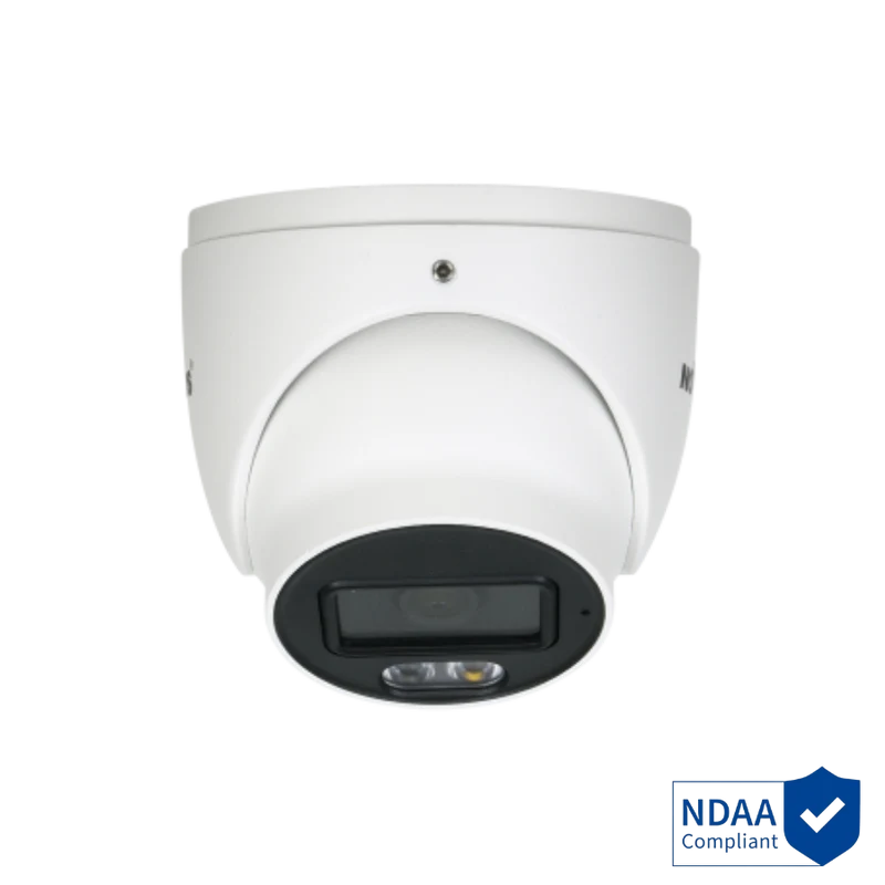 Novus NVIP-6VE-6201/WL - 6MP IP Beveiligingscamera met Wit Licht en Microfoon
