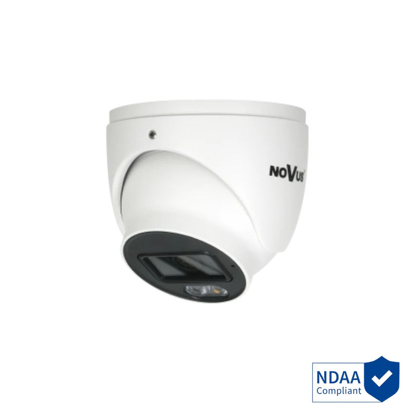 Novus NVIP-6VE-6201/WL - 6MP IP Beveiligingscamera met Wit Licht en Microfoon