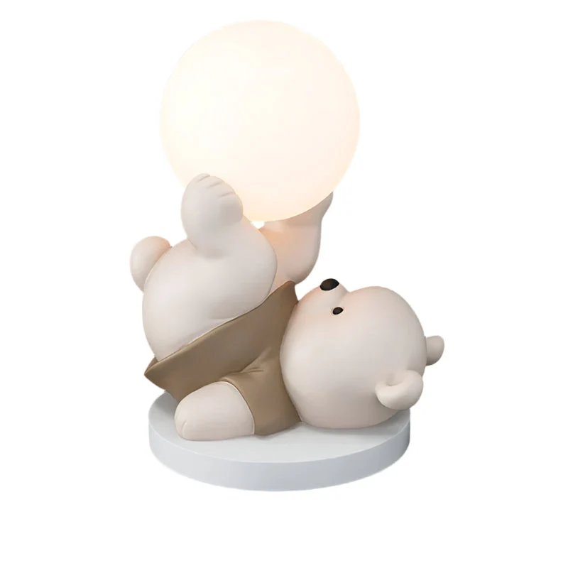 LumoBear – Kompakte LED-Tischlampe mit Bärendesign
