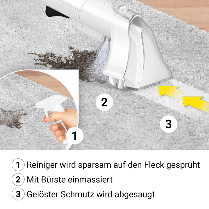 Polster- und Teppichreiniger