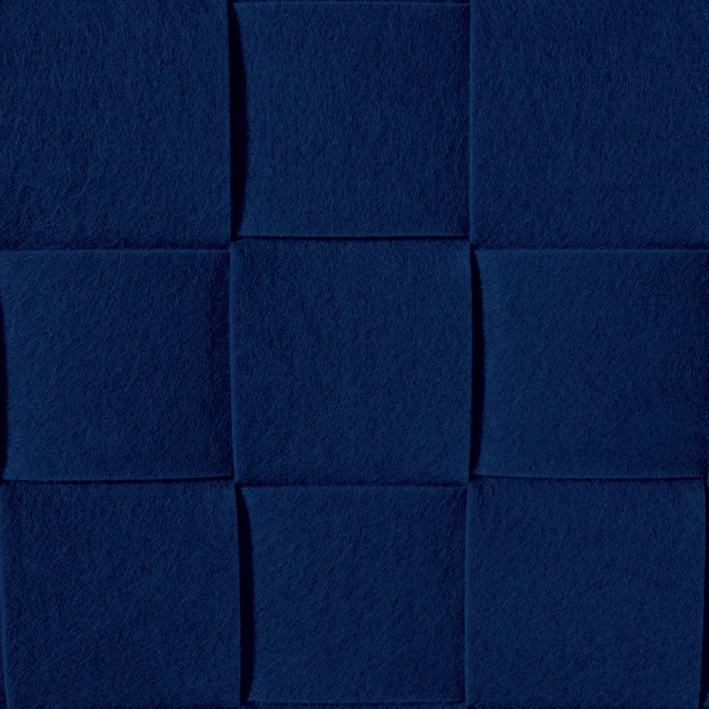 Filz-Aufbewahrungskorb S - 24 x 24 x 24 cm - Dunkelblau