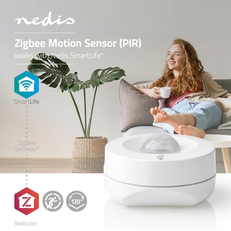 Zigbee 3.0 Smart Bewegungssensor | Weiß - inkl. Batterie