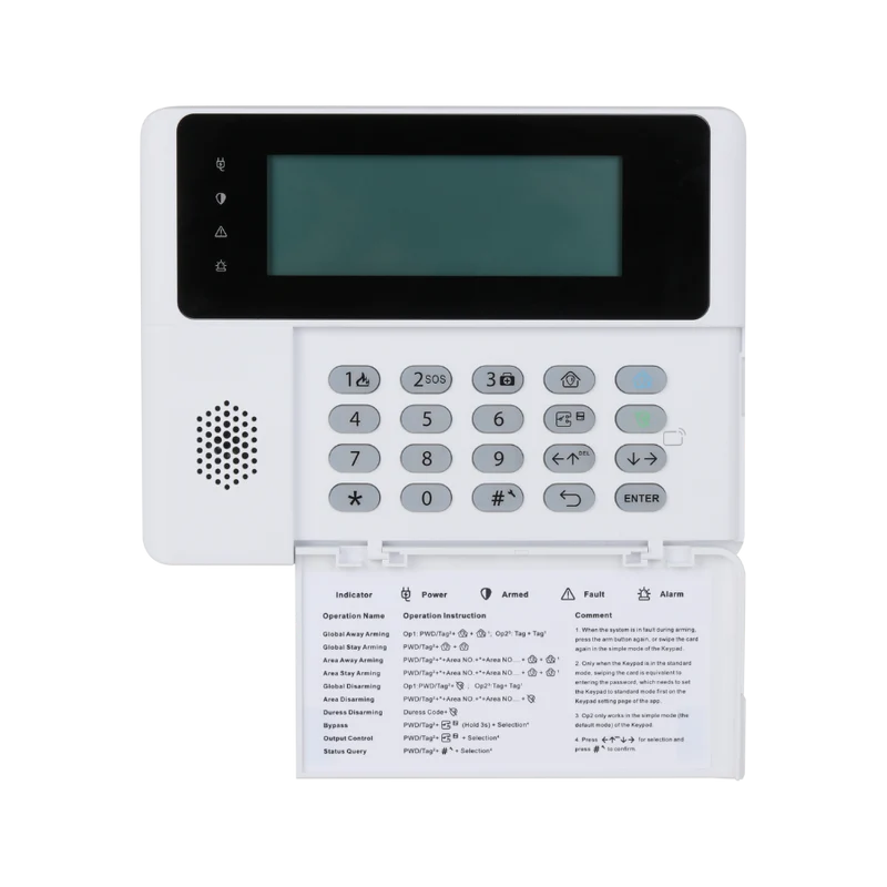 Dahua ARK30C-RW2(868) - Draadloos LCD Keypad