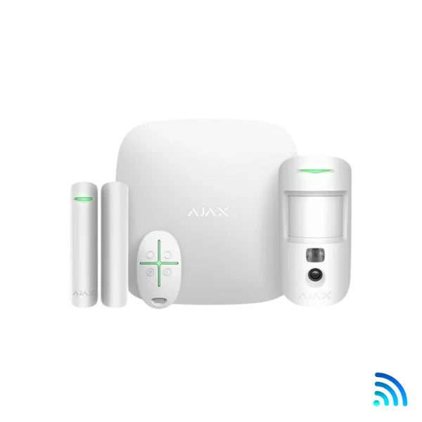Ajax Draadloos Alarmsysteem Starterkit Plus - met Pir Cam (WiFi)