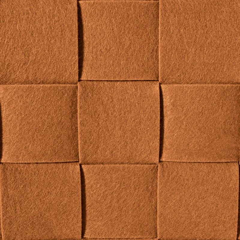 Filz-Aufbewahrungskorb M - 32 x 32 x 32 cm - Rost