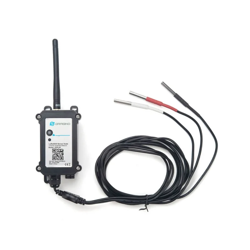 Dragino D23-LB | LoRaWAN Triple-Probe Industrial Temperature Sensor