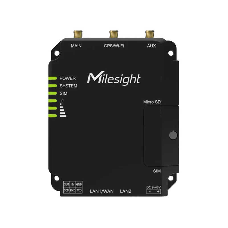 Milesight UR32 | Industrial 4G LTE Cellular Router