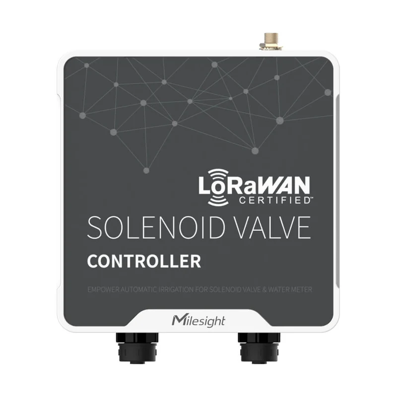 Milesight UC512 | Battery-Powered LoRaWAN Solenoid Valve Controller