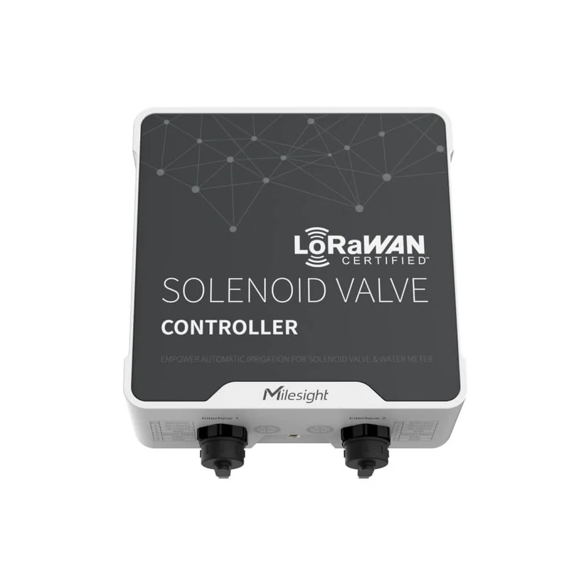 Milesight UC512 | Battery-Powered LoRaWAN Solenoid Valve Controller
