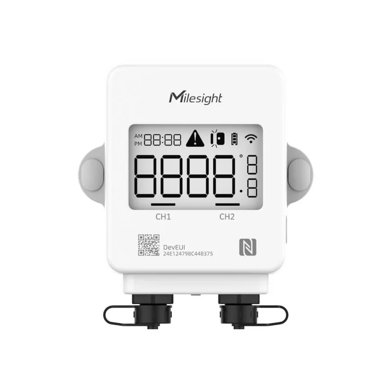 Milesight TS302 | Dual-Channel LoRaWAN Temperature Sensor